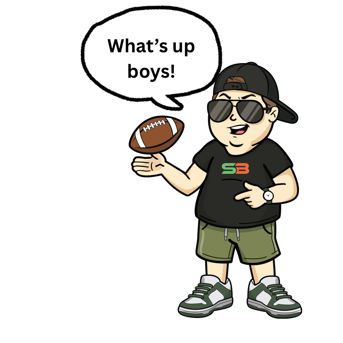 Spitball mascot